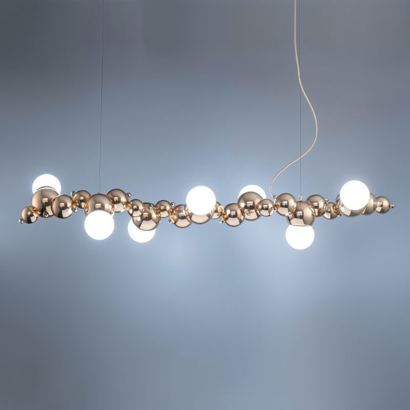Freyza - MoleculeSphere | Elegant Contemporary Metal Chandelier Design