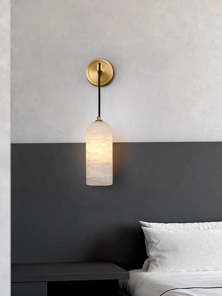 Freyza | Applique murale suspendue Vaelara en albâtre – Chambre, couloir