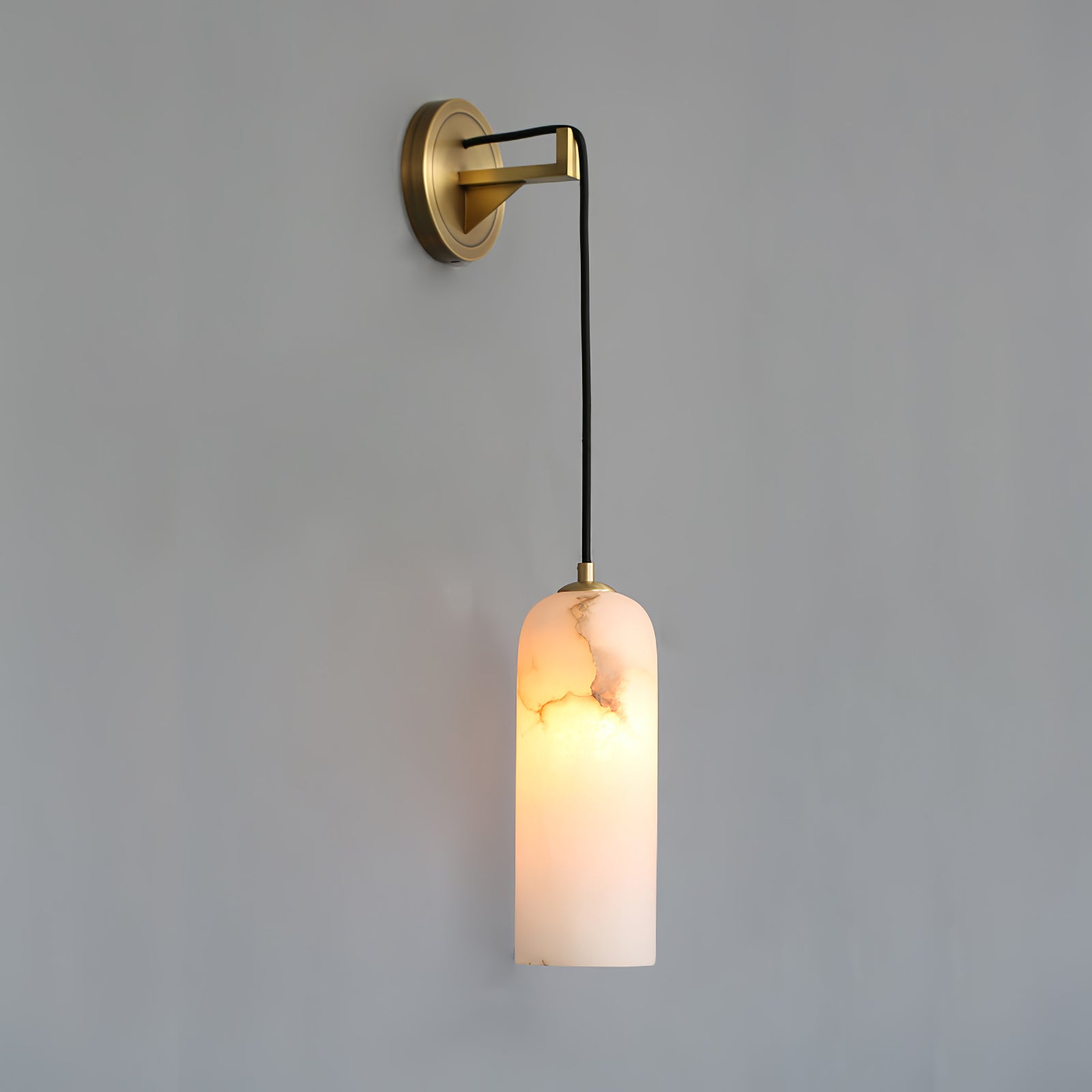 Freyza | Applique murale suspendue Vaelara en albâtre – Chambre, couloir
