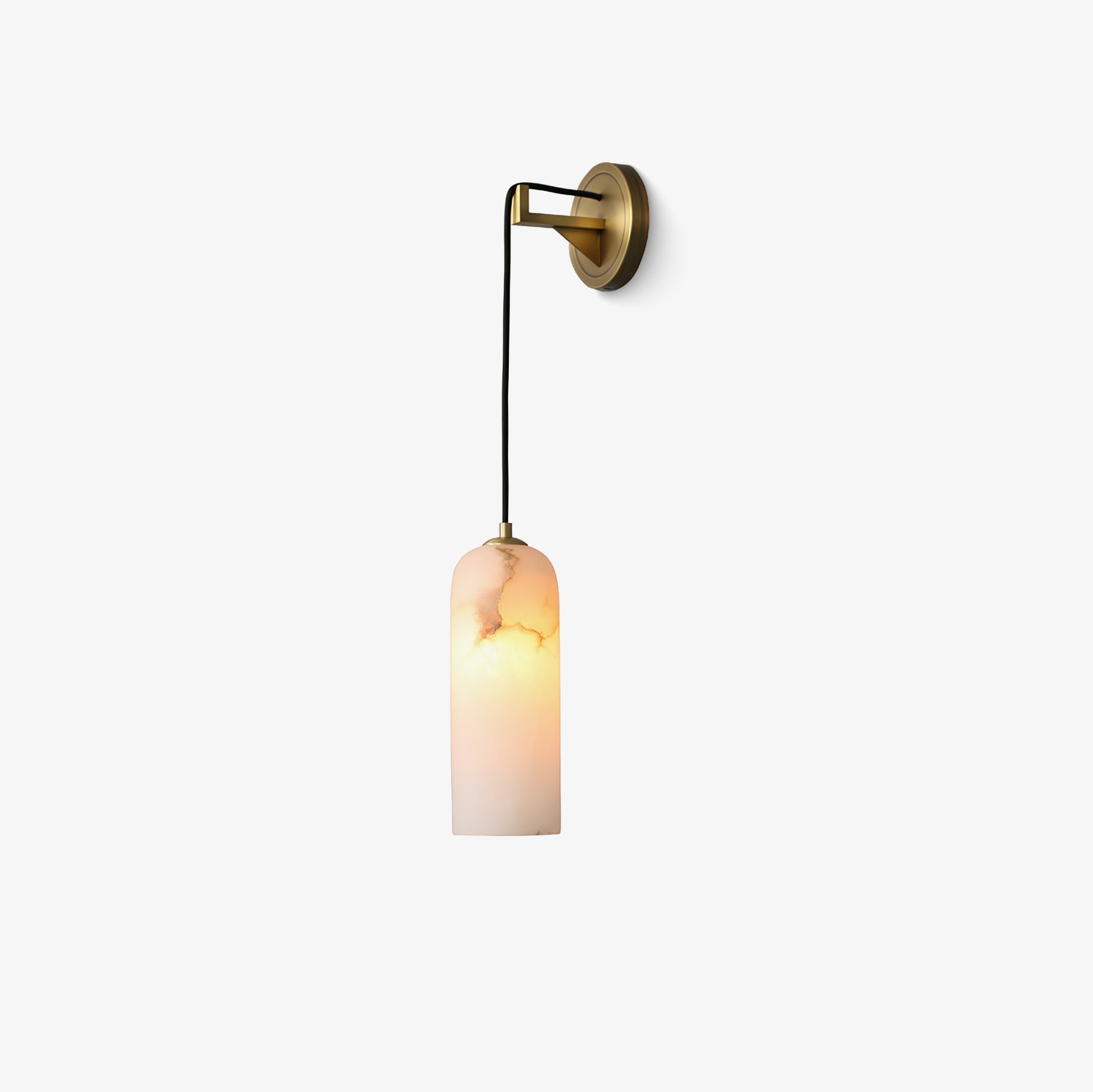 Freyza | Applique murale suspendue Vaelara en albâtre – Chambre, couloir