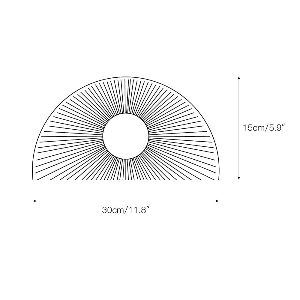 Freyza | Nytheos Resin Glass Glass Resin Wall Light – Bedroom Hallway