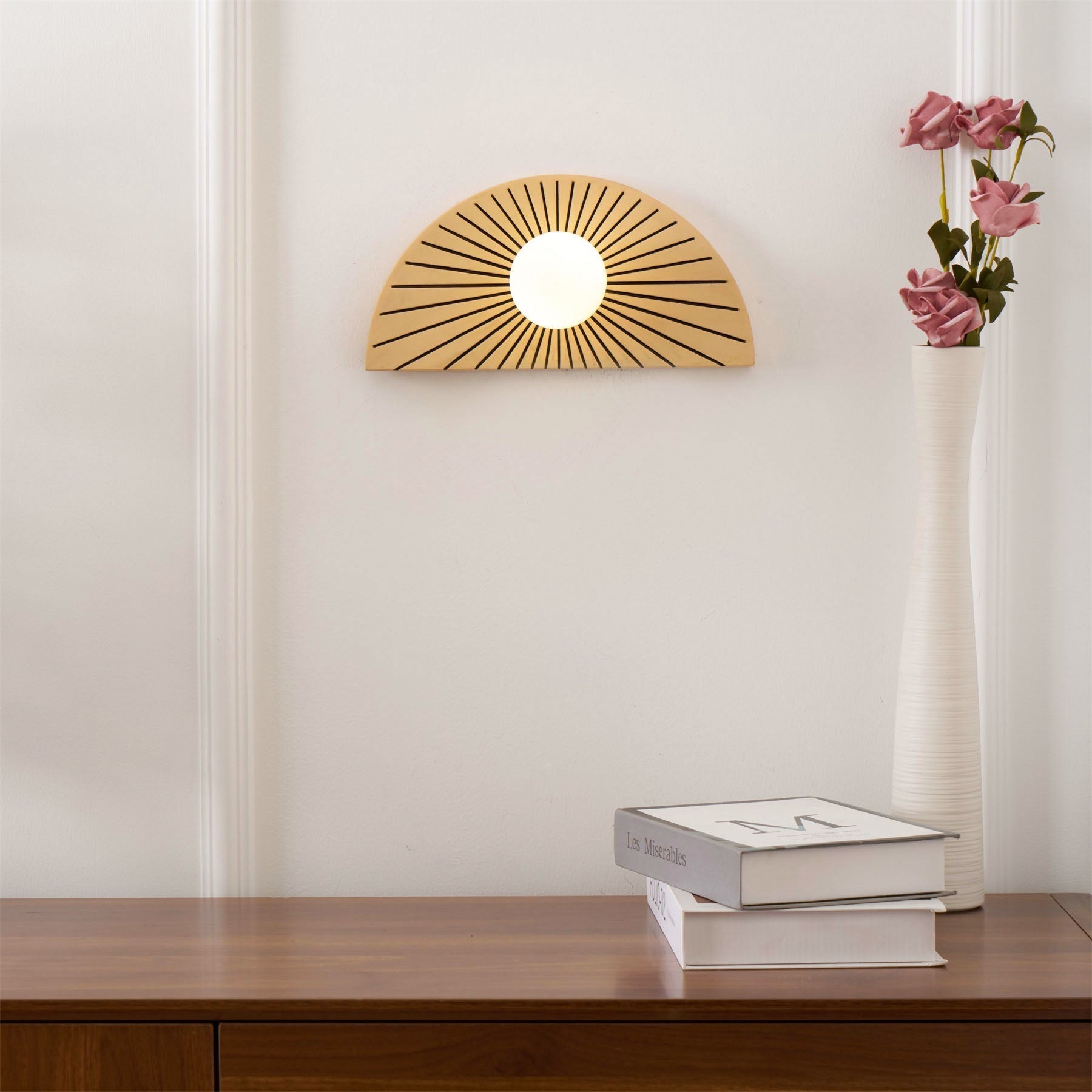 Freyza | Nytheos Resin Glass Glass Resin Wall Light – Bedroom Hallway