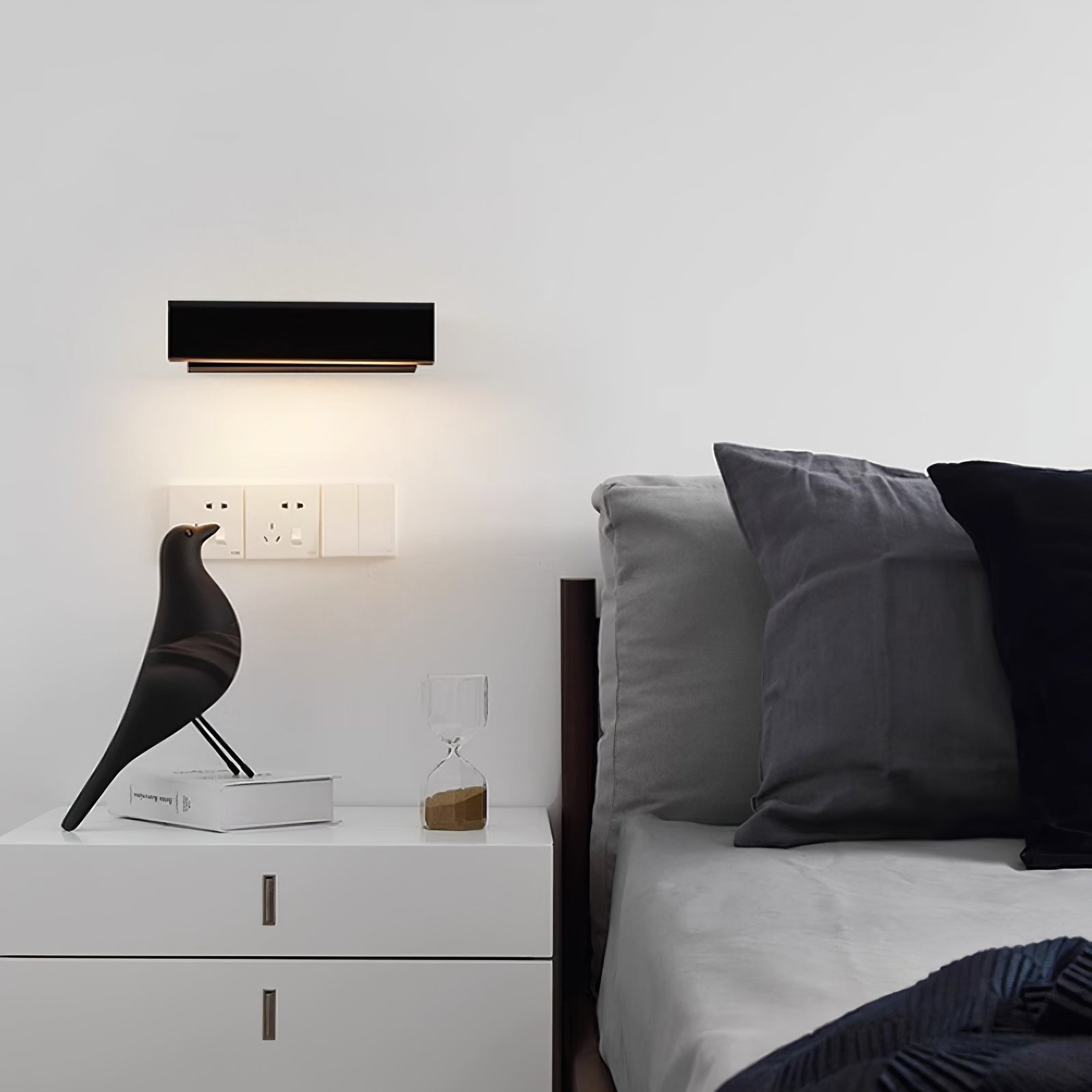 Freyza | Olvynora drehbare hölzerne Wandleuchte – Schlafzimmer, Flur