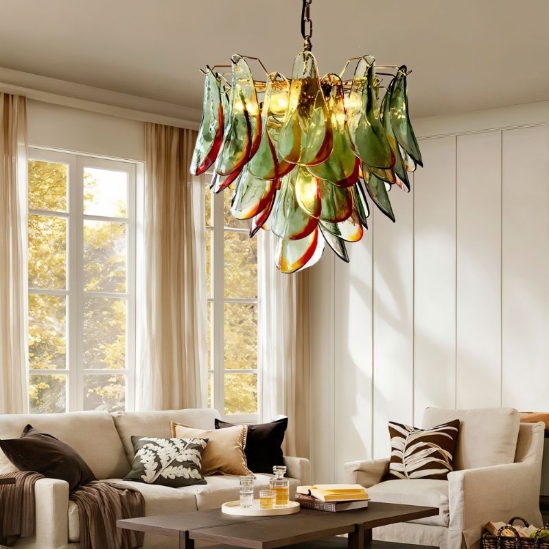 Freyza - Artistic Bold Modern Chandelier Light with Stainless Steel Design