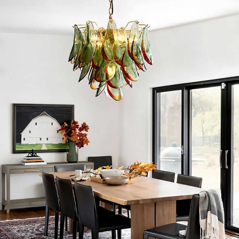 Freyza - Artistic Bold Modern Chandelier Light with Stainless Steel Design