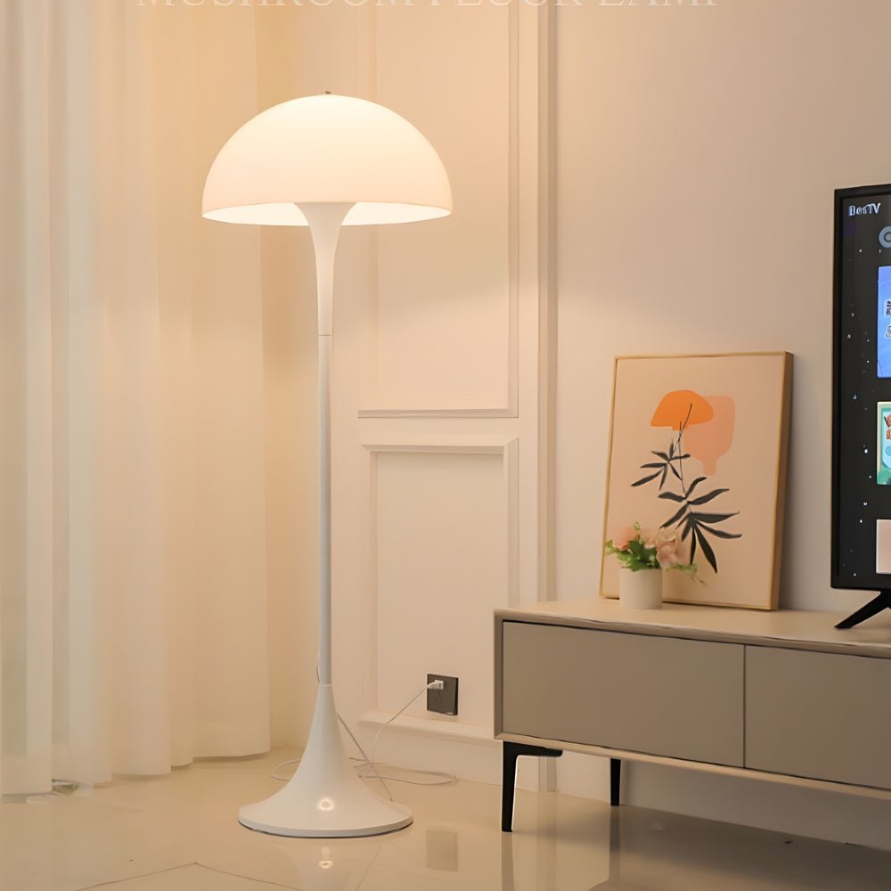 MushroomGlow | Modern Elegant Dimmable Standing Floor Lamp for Living Room 3