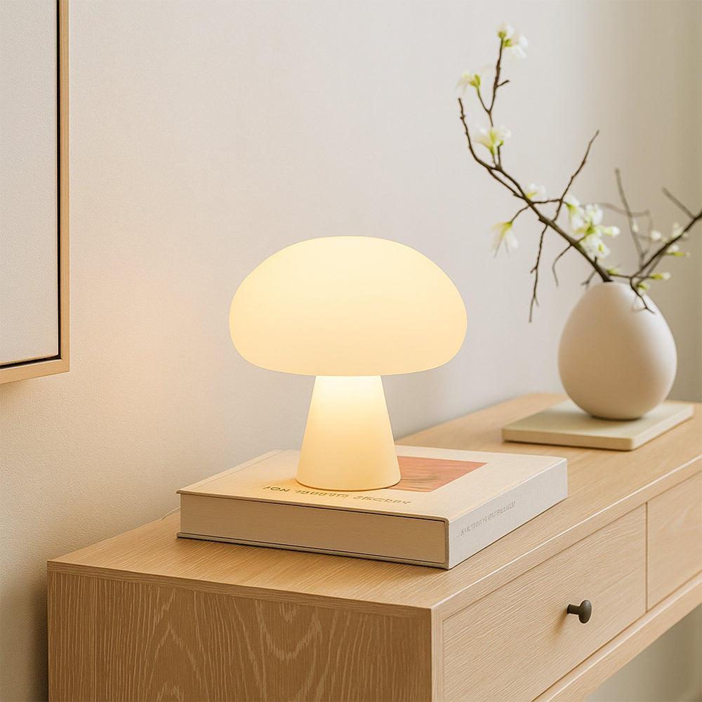 MushroomGlow | Modern Elegant LED Table Lamp for Bedroom and Living Room 4