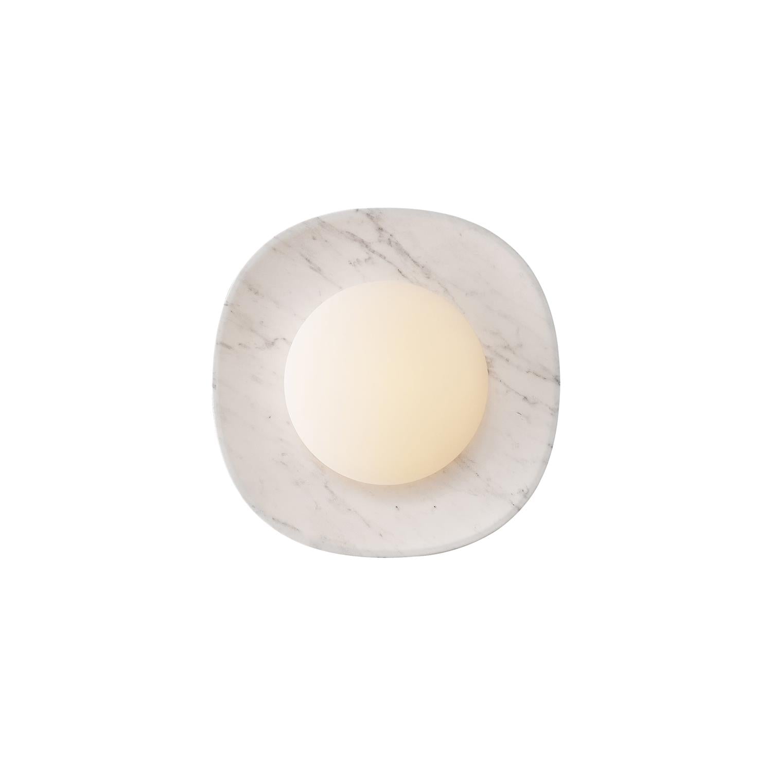 Freyza | Cinoreth Marble Glass Glass Marble Applique murale – Chambre Couloir