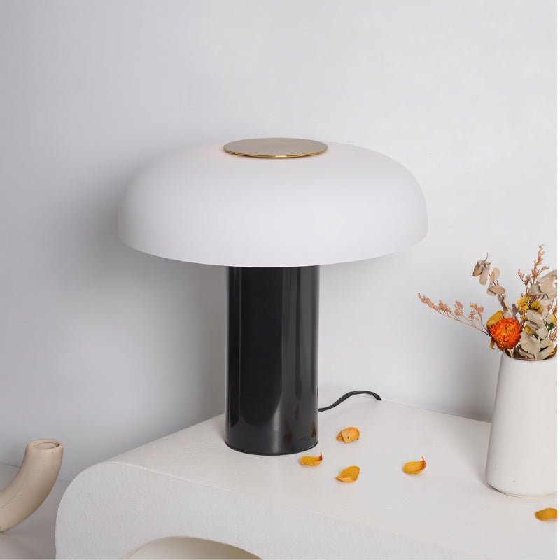 NalpiStone | Elegant Marble and Iron Bedside Table Lamp for Bedroom 5