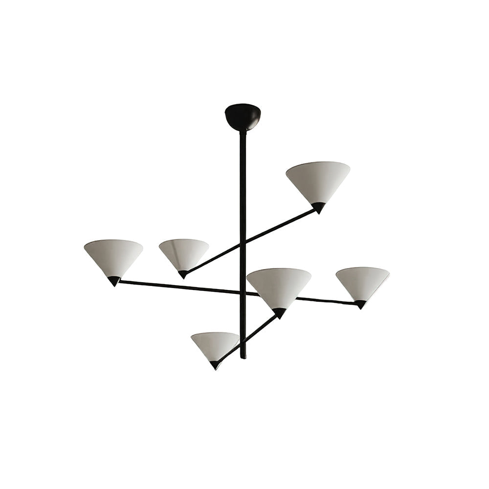 Freyza | Eurmira Elegance Modern Black Fabric Chandelier – Modern Dining Room Living Room