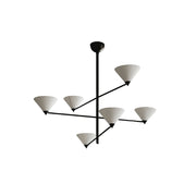 Freyza | Eurmira Elegance Modern Black Fabric Chandelier – Modern Dining Room Living Room