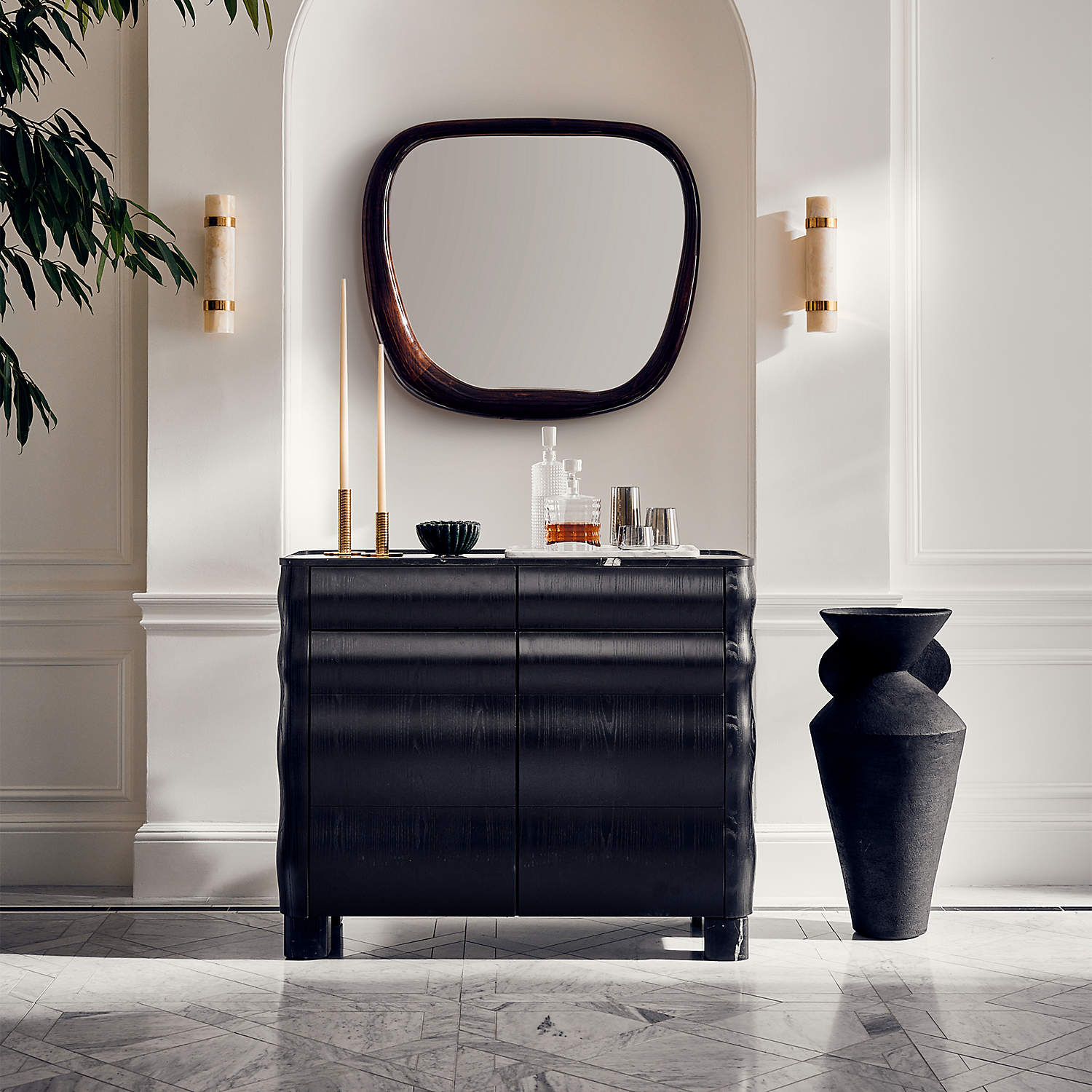 Freyza | Zavaran Onyx Wall Wall Light – Bedroom Hallway