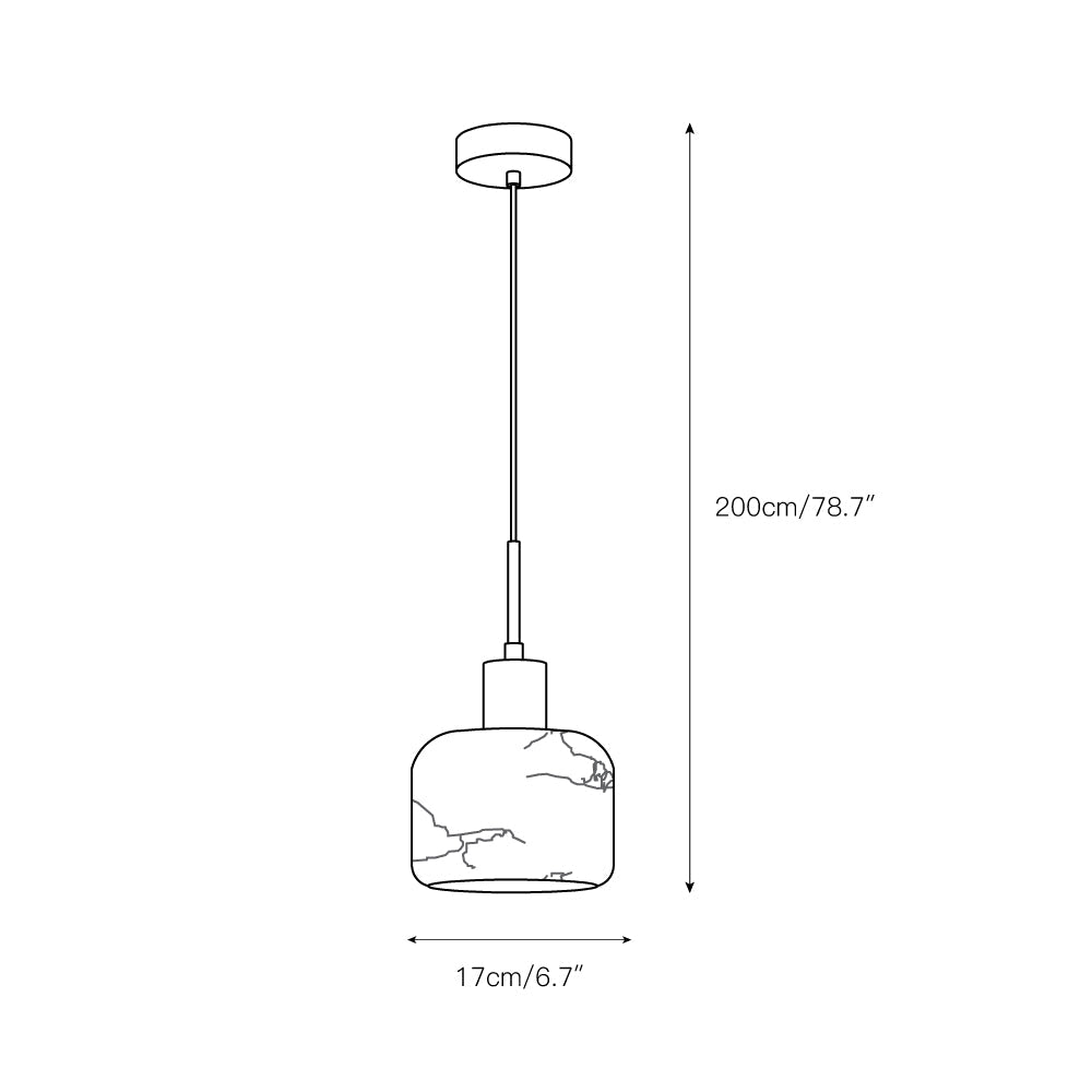 Freyza | Petite suspension naturelle Eliriel – Cuisine et salle à manger
