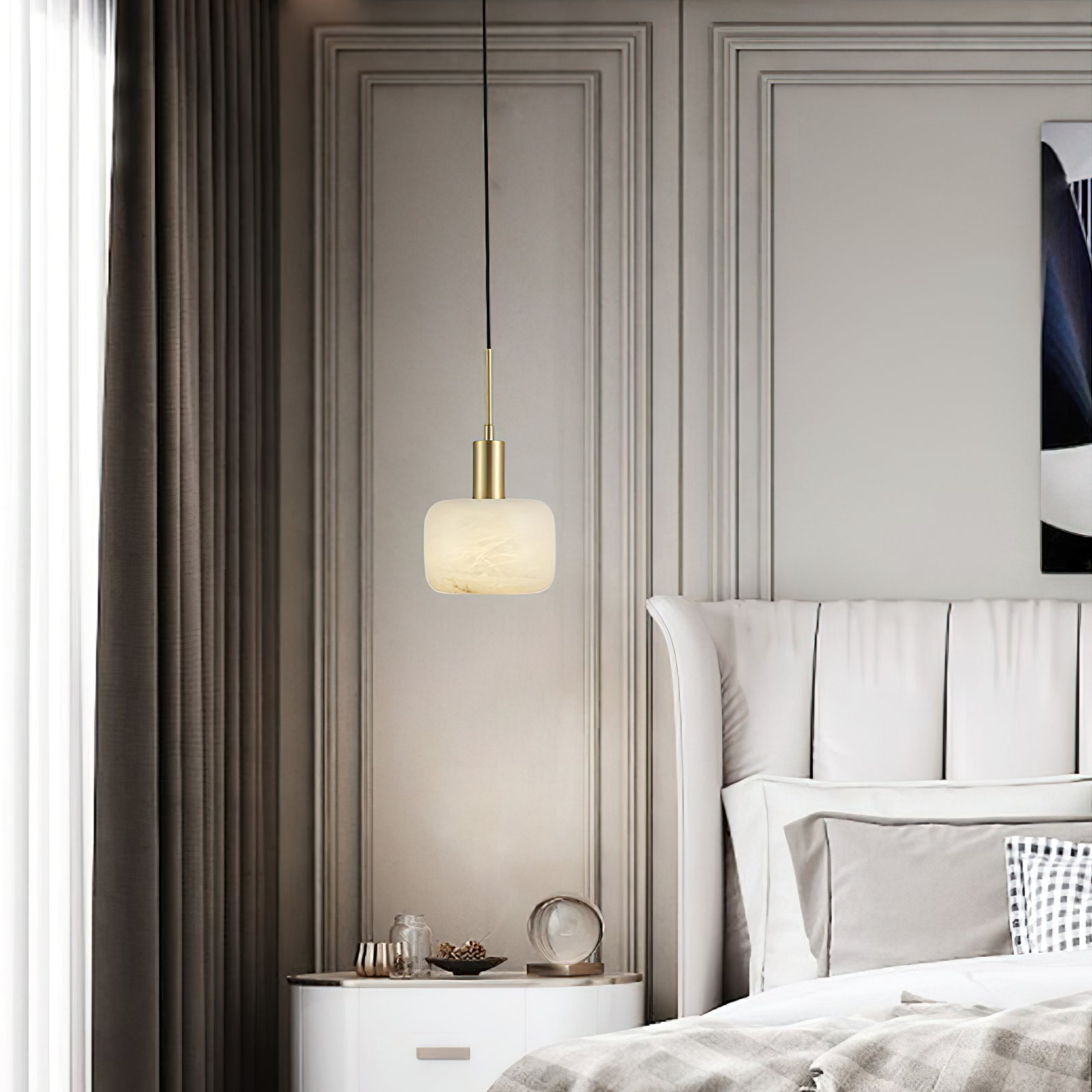 Freyza | Petite suspension naturelle Eliriel – Cuisine et salle à manger