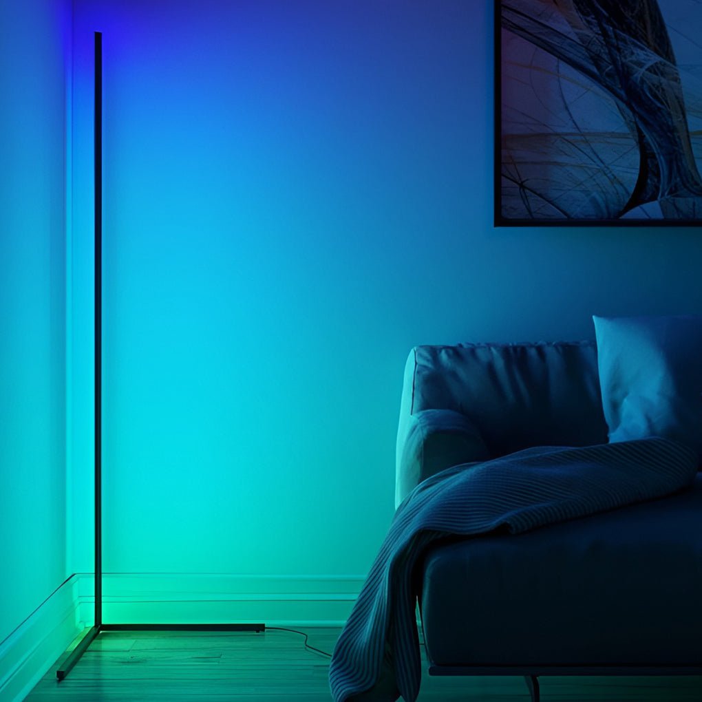 NebulaBeam | Modern Black Standing Floor Lamp with RGB Dimming 1