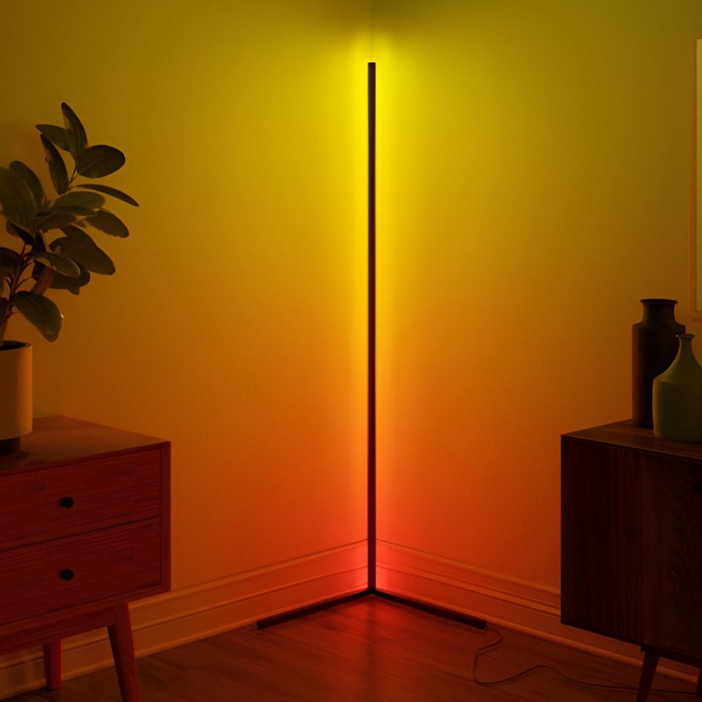 NebulaBeam | Modern Black Standing Floor Lamp with RGB Dimming 3