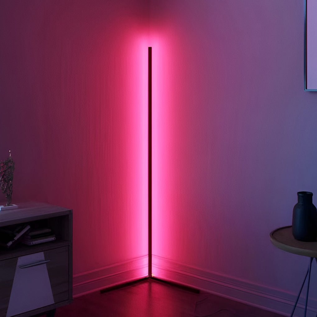 NebulaBeam | Modern Black Standing Floor Lamp with RGB Dimming 6