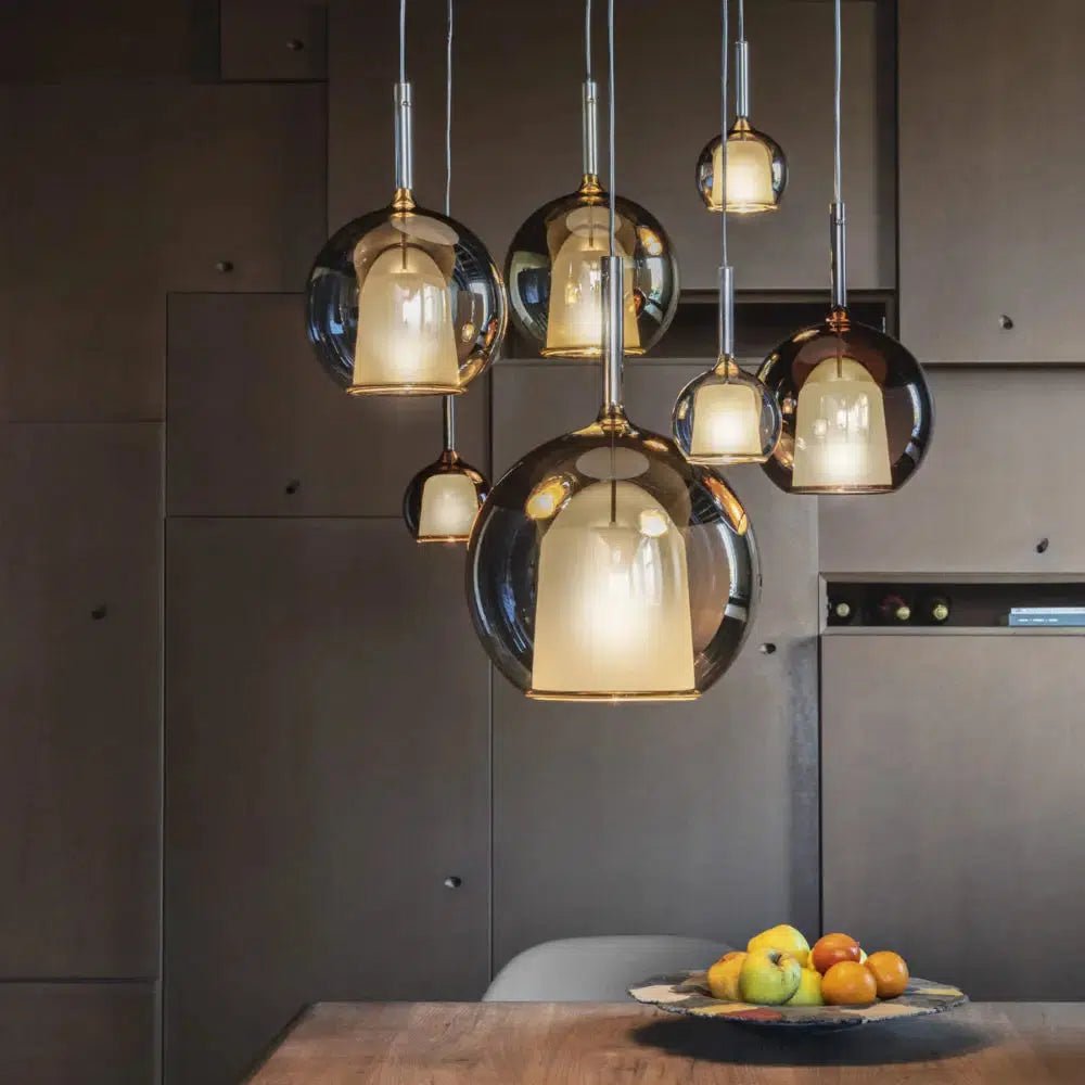 Freyza - NebulaGlow | Elegant Modern Glass Ball Pendant Light