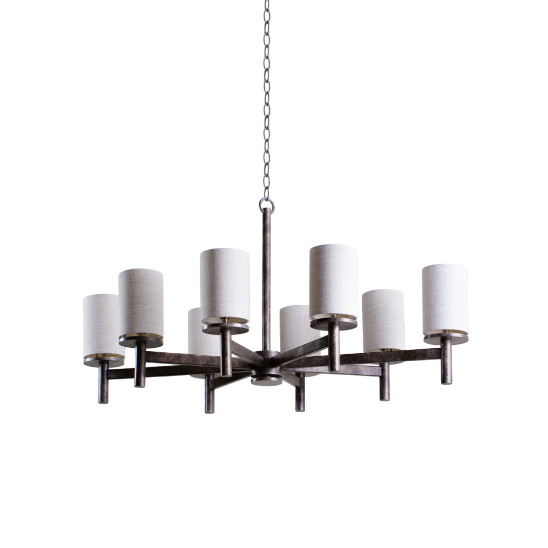 Freyza | Iltalaris Nordic Art Brass Fabric Chandelier – Nordic Dining Room Living Room