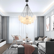 Freyza - NimbusGlow | Stylish Black Gold Modern Chandelier Light Fixture