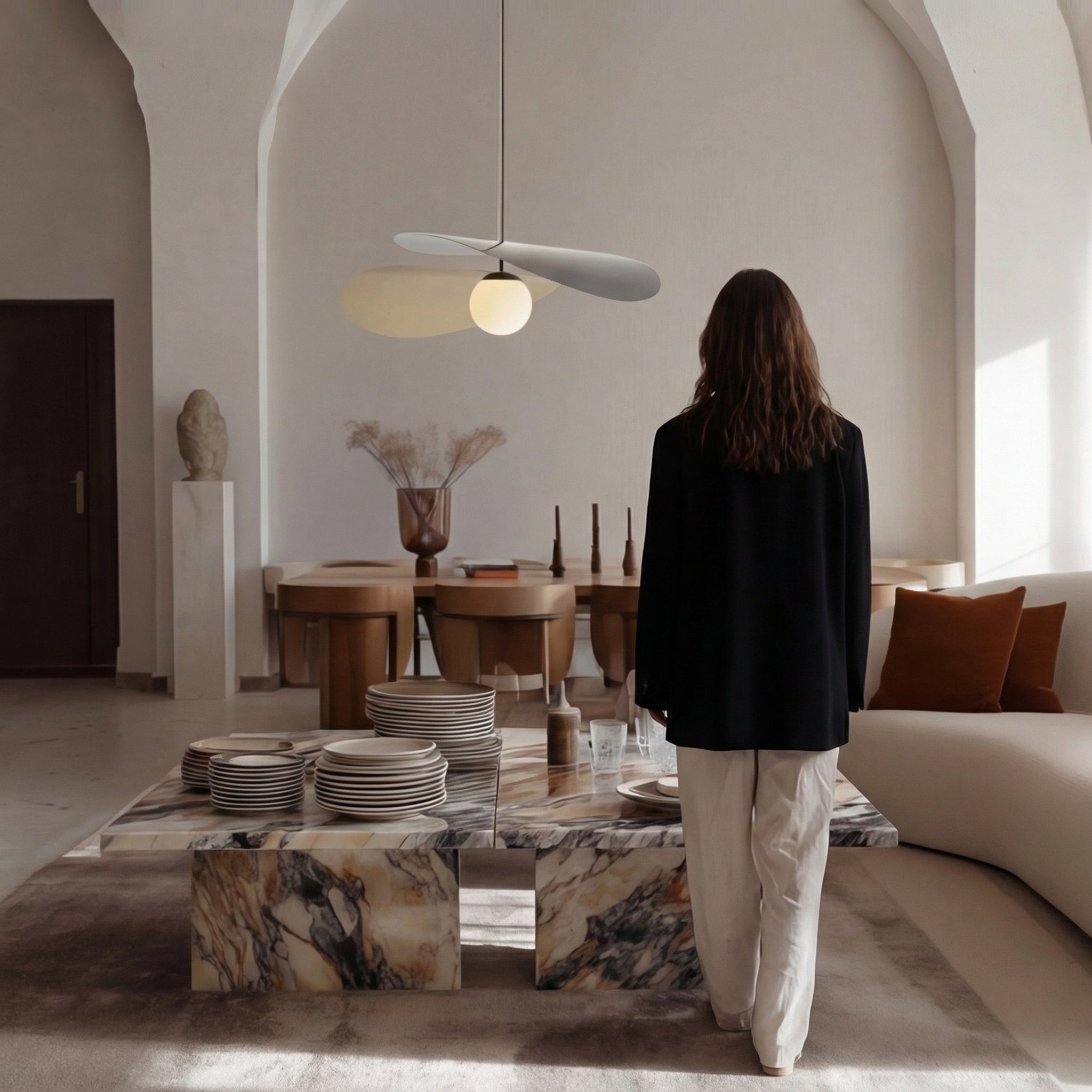 Freyza - NimbusLight | Elegant Artistic Minimalist Pendant Lamp Design