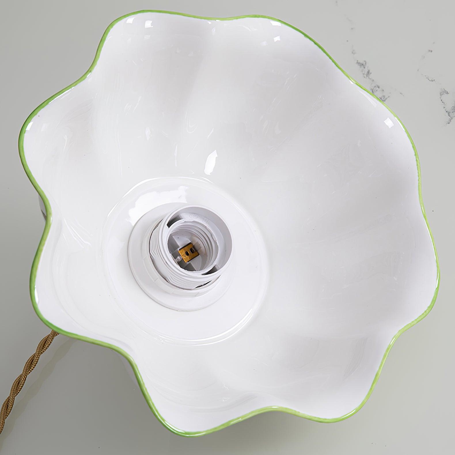 Freyza | Pendant Ceramic Petal Ceramic Pendant Light – Vintage Kitchen Dining Room