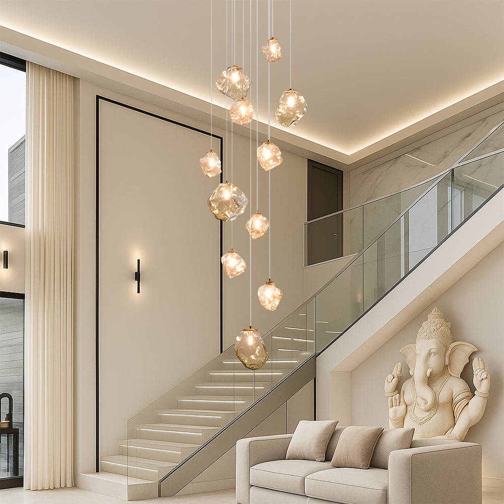 Freyza - NordicAura | Elegant Minimalist Modern LED Chandelier Light