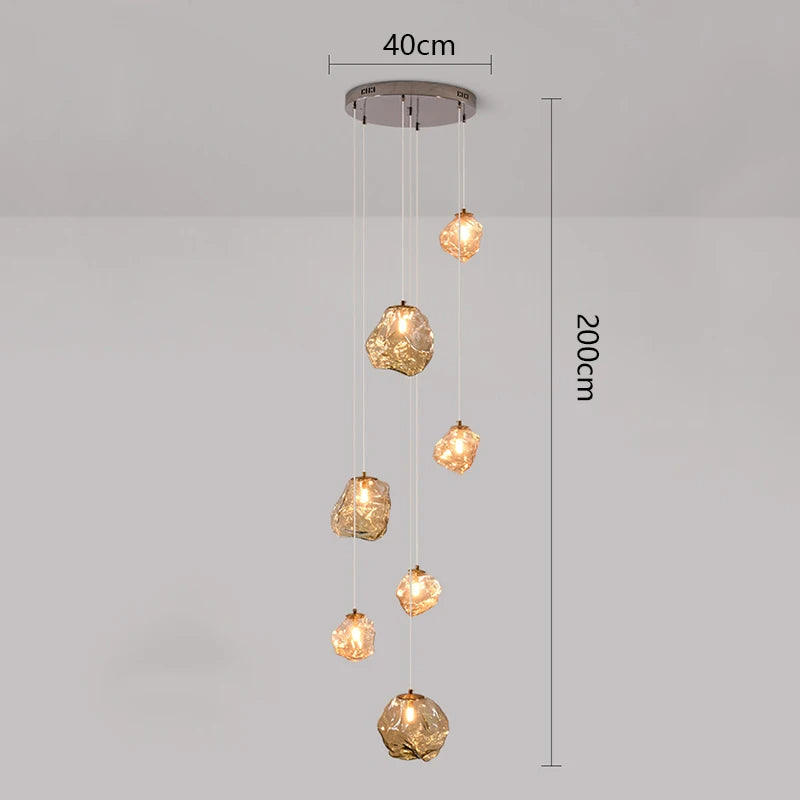 Freyza - NordicAura | Elegant Minimalist Modern LED Chandelier Light