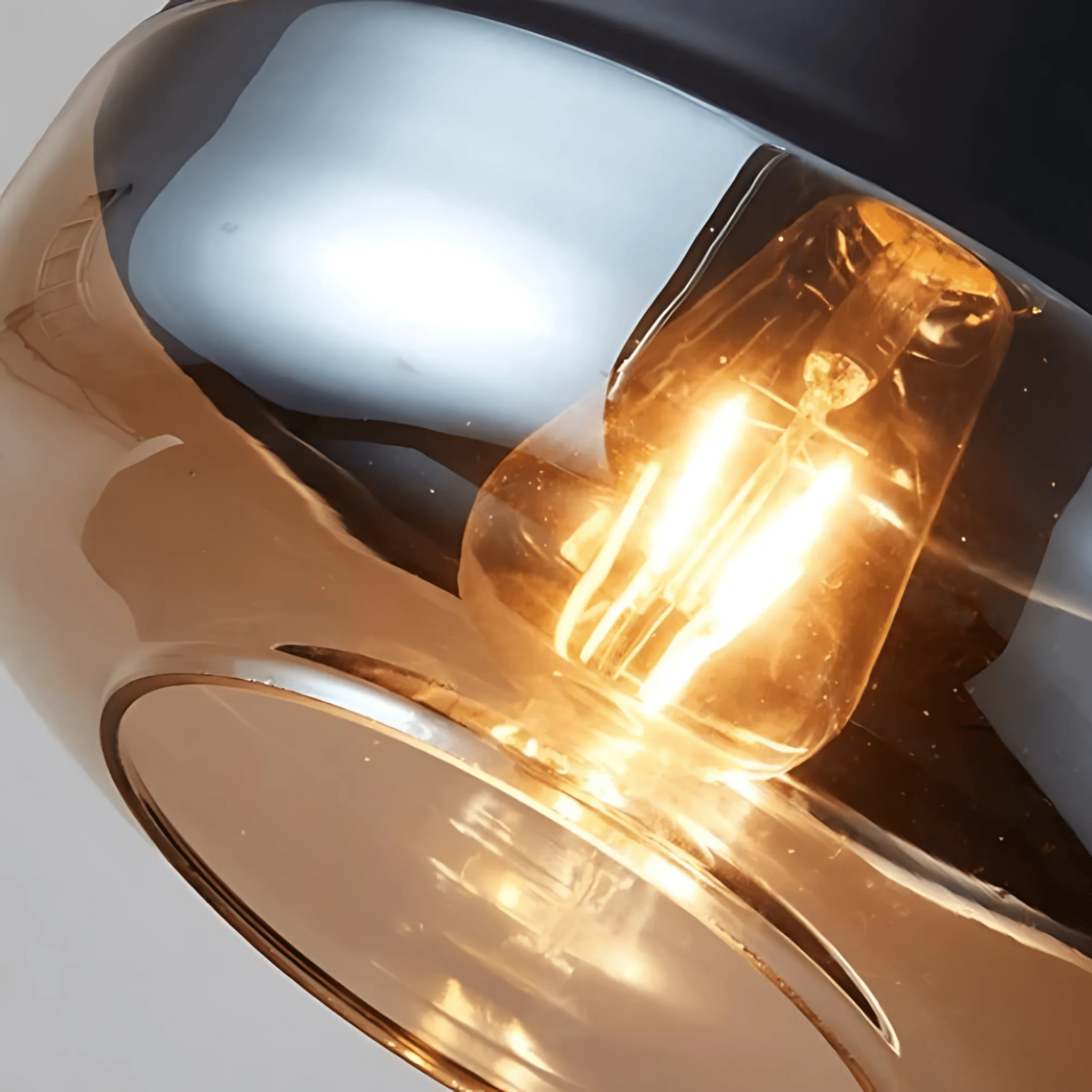 Freyza - NordicAura | Stylish Black Glass Kitchen Pendant Light Fixture