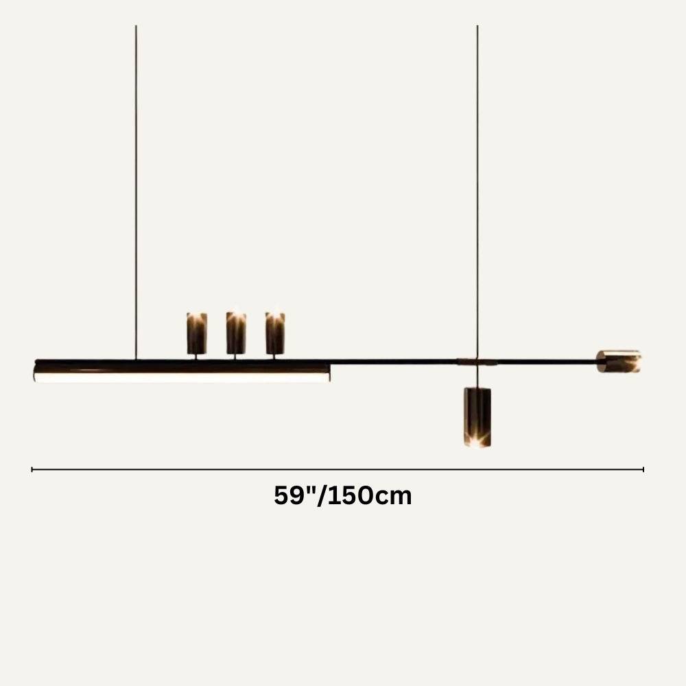 Freyza - NordicGlow | Modern Elegant Minimalist Dining Room Chandelier Light