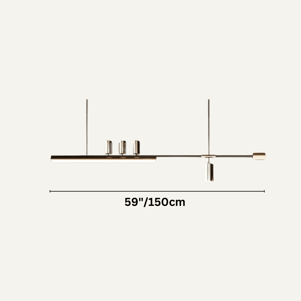 Freyza - NordicGlow | Modern Elegant Minimalist Dining Room Chandelier Light