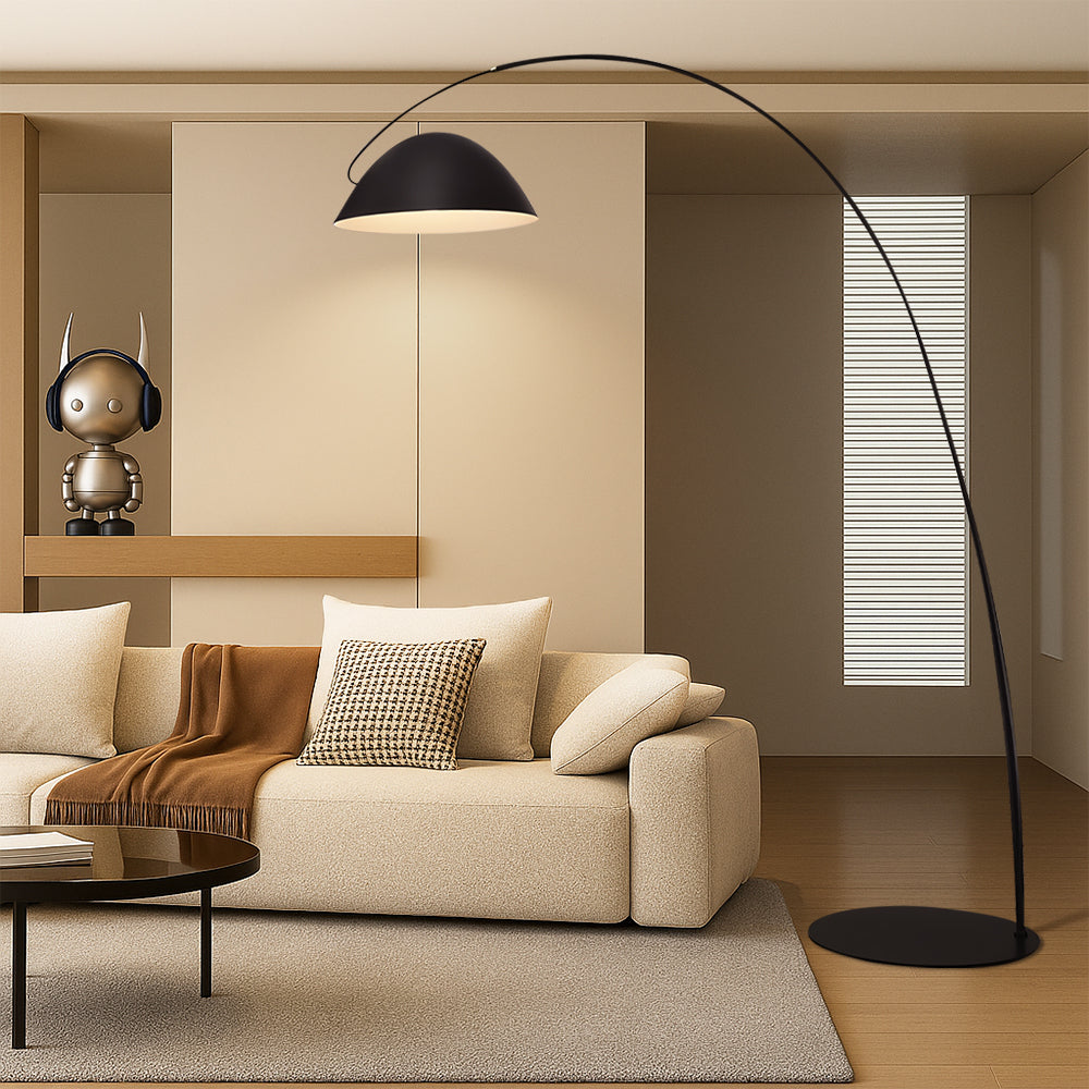 Freyza - NordicGlow | Sleek Minimalist Modern Floor Lamp for Living Room