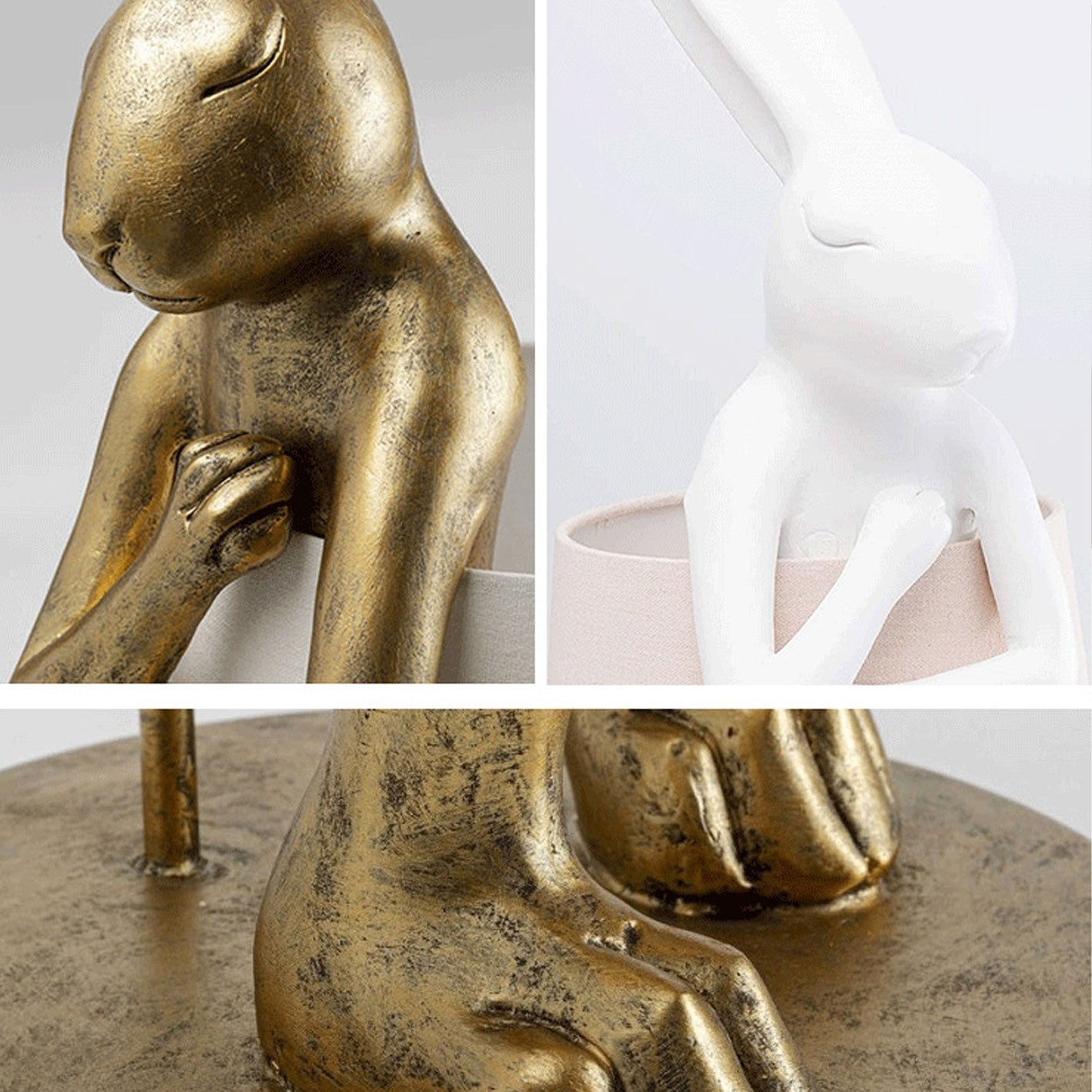 Nordic Collection | Table Lamp with Elegant Rabbit Design | Stylish Bedside Lighting for Home Decor 10