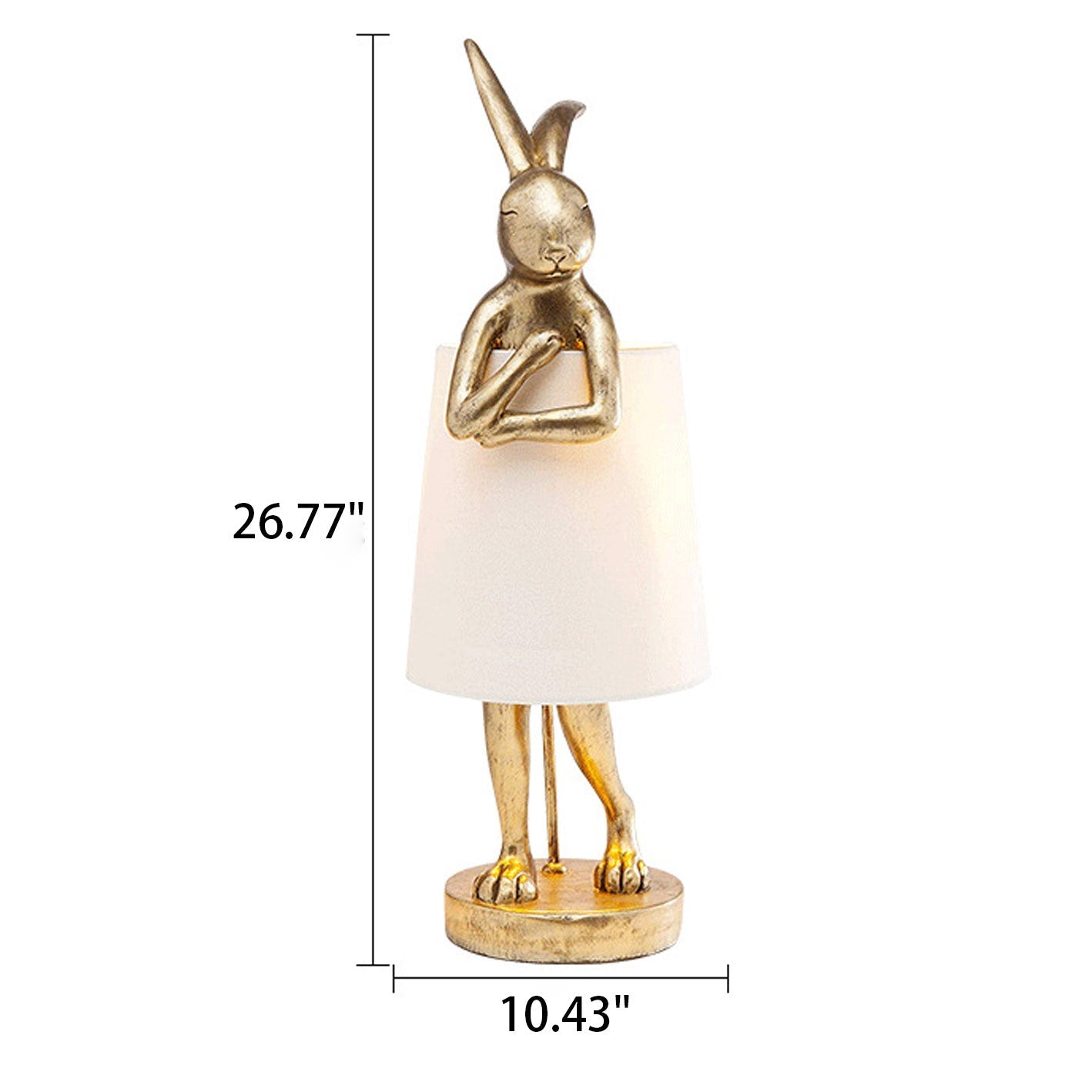 Nordic Collection | Table Lamp with Elegant Rabbit Design | Stylish Bedside Lighting for Home Decor 6