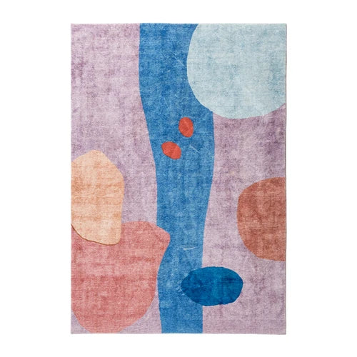 Nordic Style | Abstract Plush Carpet with Non-Slip Backing | Soft & Cozy Floor Mat for Living Room and Bedroom 21