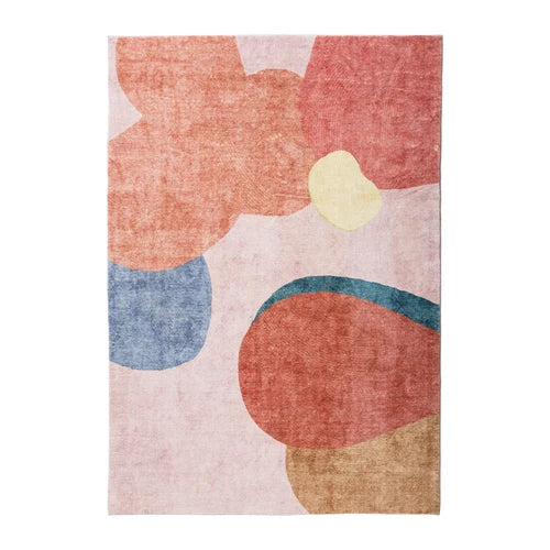 Nordic Style | Abstract Plush Carpet with Non-Slip Backing | Soft & Cozy Floor Mat for Living Room and Bedroom 22
