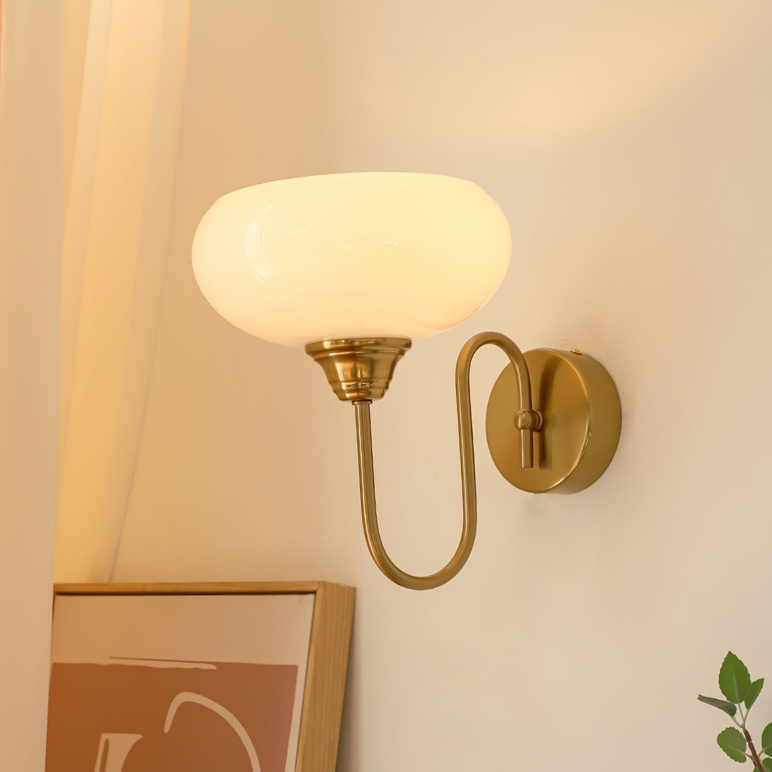 Freyza | Ophaan Glass Wall Glass Wall Light – Bedroom Hallway