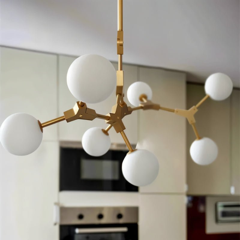 Freyza - Elegant Modern Geometric Chandelier Light Fixture