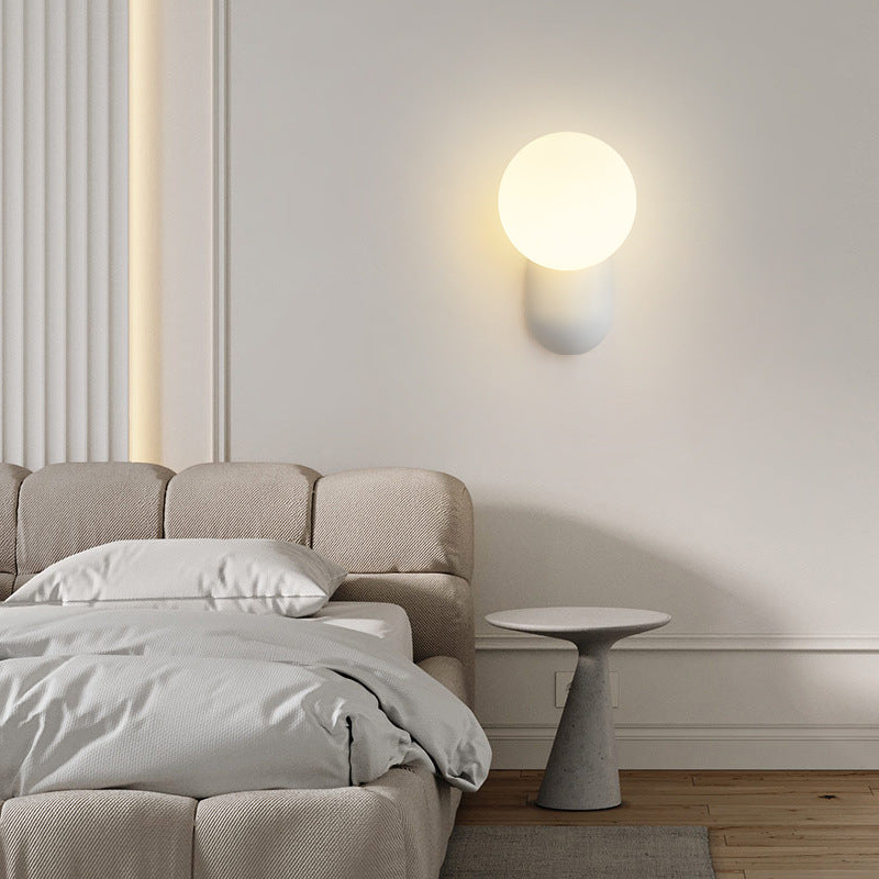 Freyza | Applique murale d’intérieur moderne Valentina en verre et résine avec LED – Chambre et salon modernes
