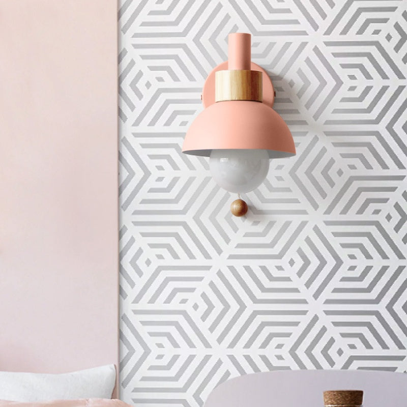 Freyza | Applique murale intérieure en verre blanc – Chambre et salon modernes