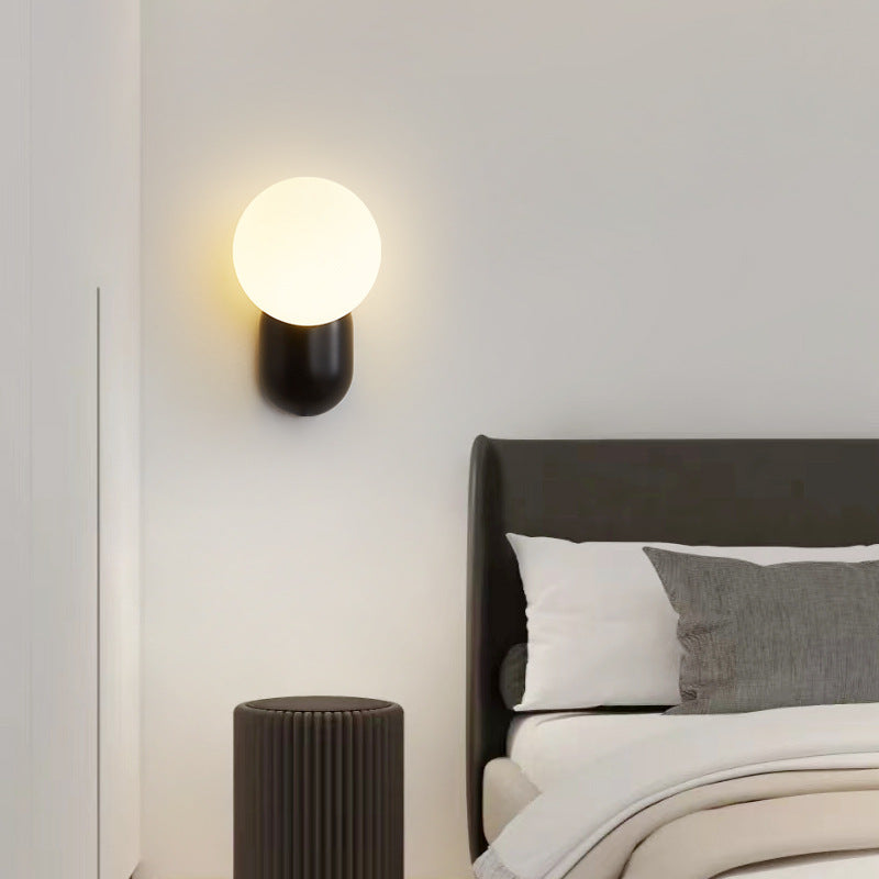 Freyza | Applique murale d’intérieur moderne Valentina en verre et résine avec LED – Chambre et salon modernes
