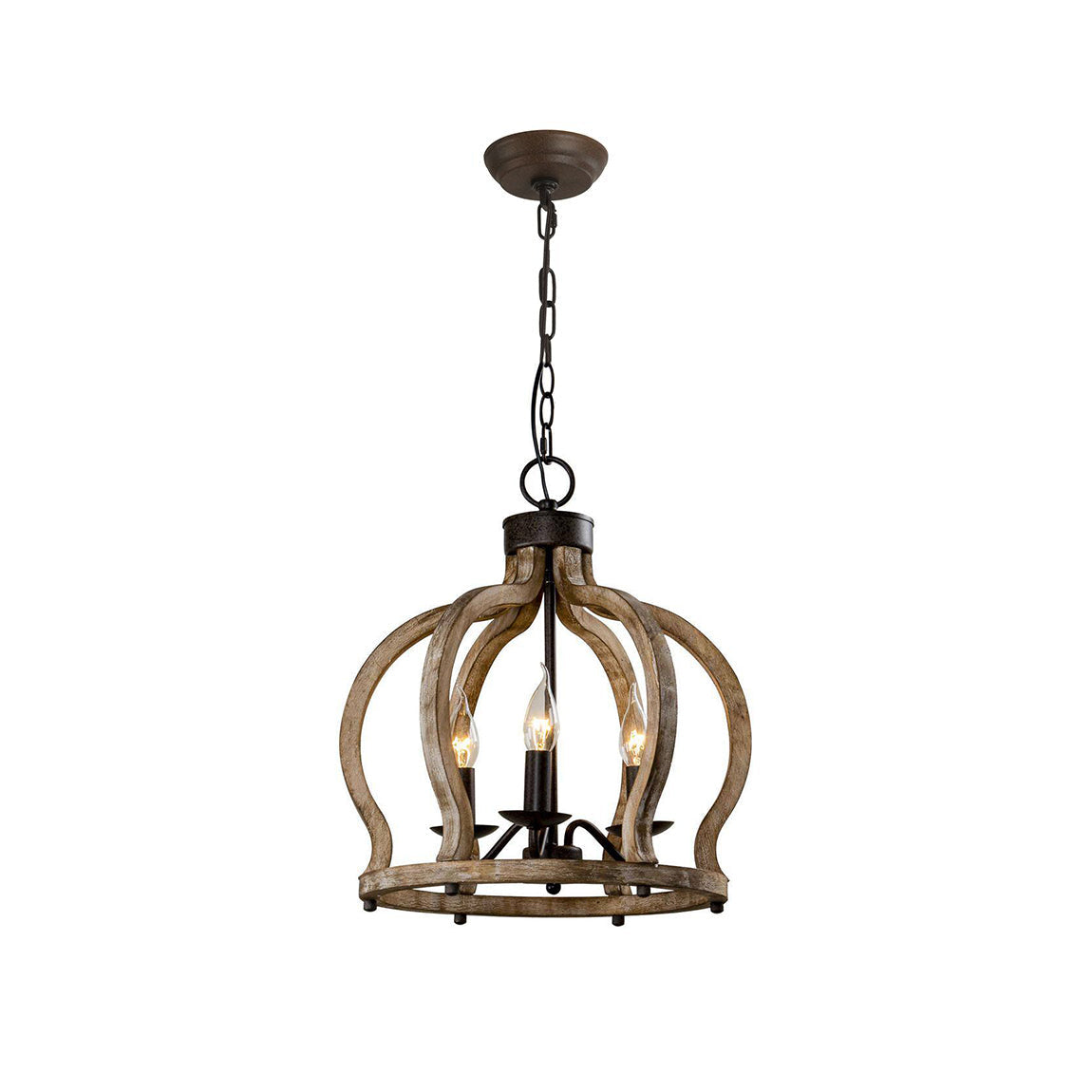 Freyza | Vivinir Vintage Industrial Wood Pendant Light – Industrial Kitchen Dining Room