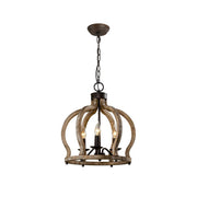 Freyza | Vivinir Vintage Industrial Wood Pendant Light – Industrial Kitchen Dining Room