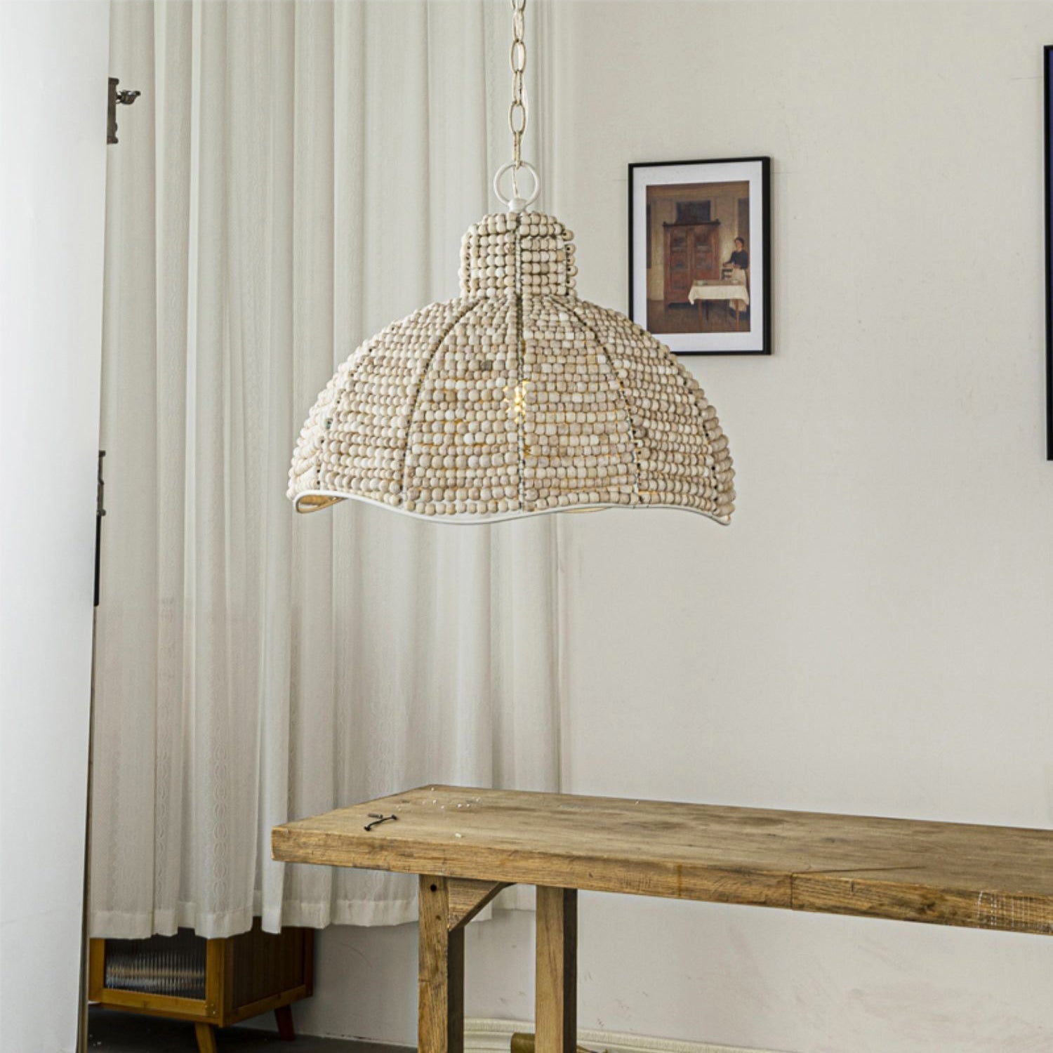 Suspension en bois de luxe postmoderne Freyza | Veliraris – Pour cuisine et salle à manger modernes