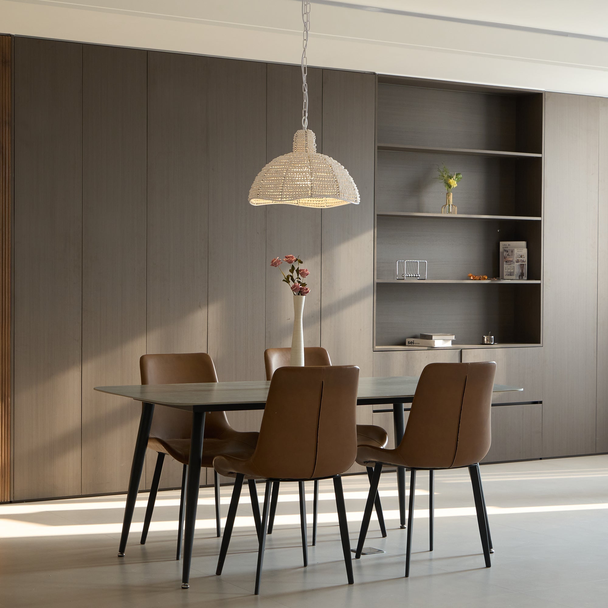 Suspension en bois de luxe postmoderne Freyza | Veliraris – Pour cuisine et salle à manger modernes