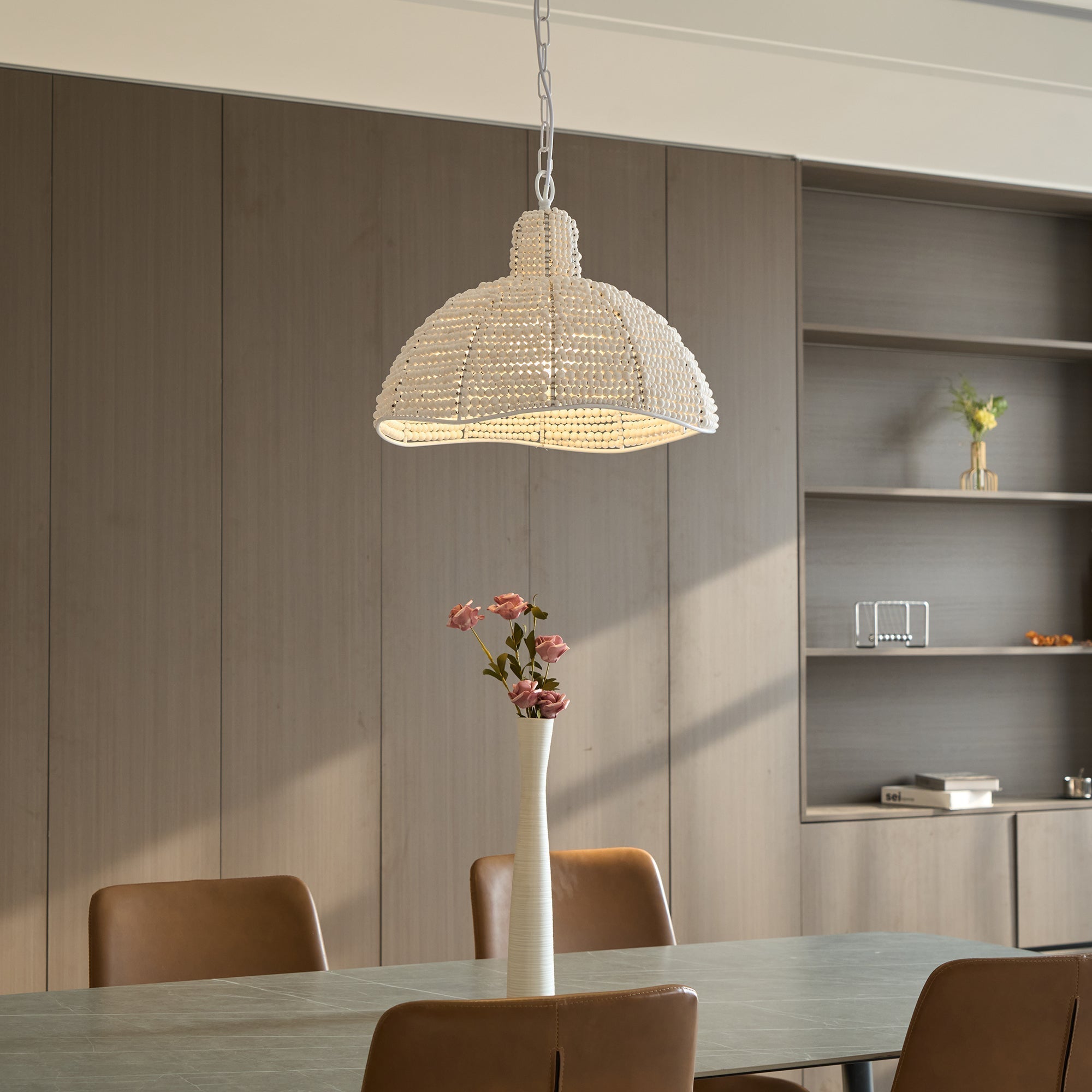 Suspension en bois de luxe postmoderne Freyza | Veliraris – Pour cuisine et salle à manger modernes