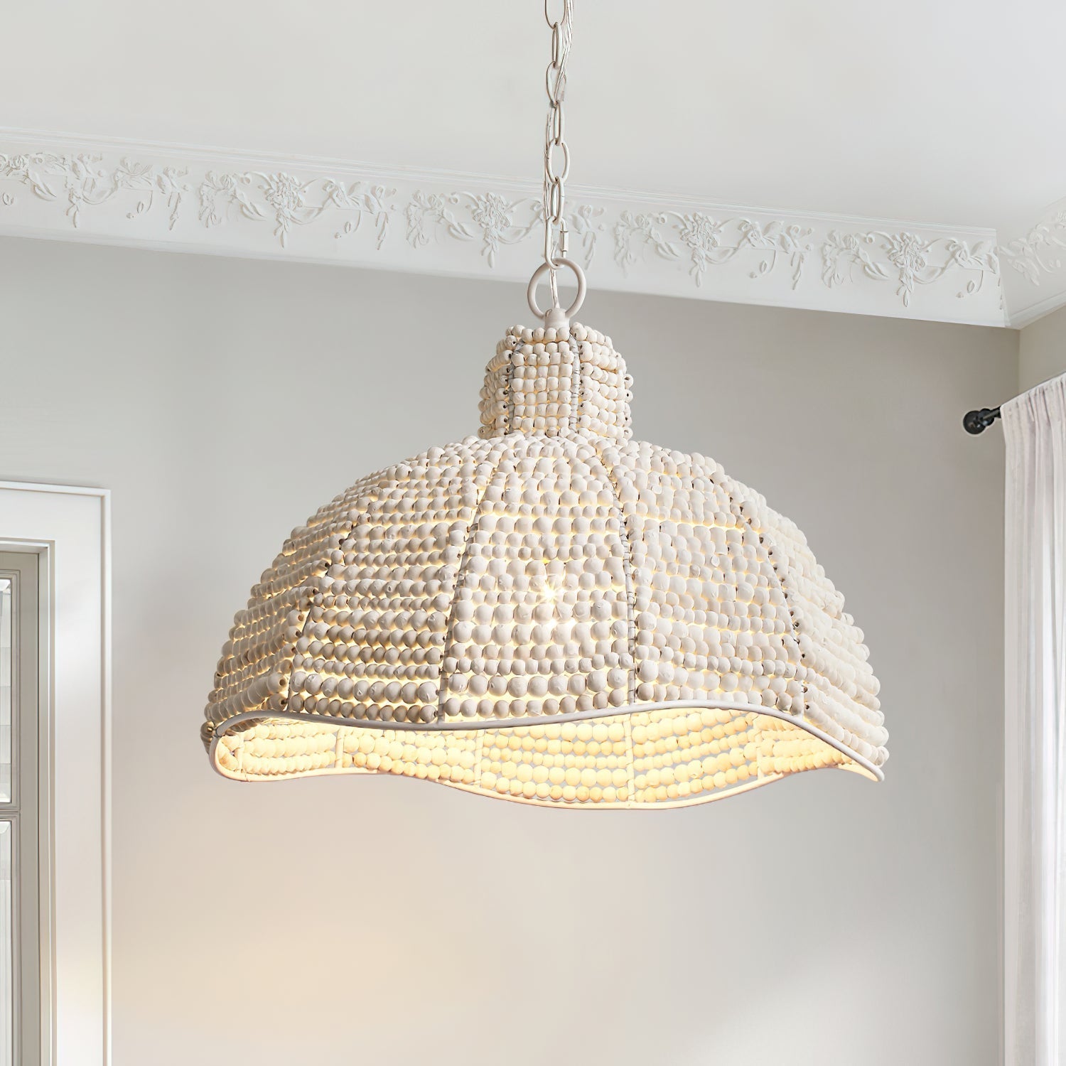 Suspension en bois de luxe postmoderne Freyza | Veliraris – Pour cuisine et salle à manger modernes