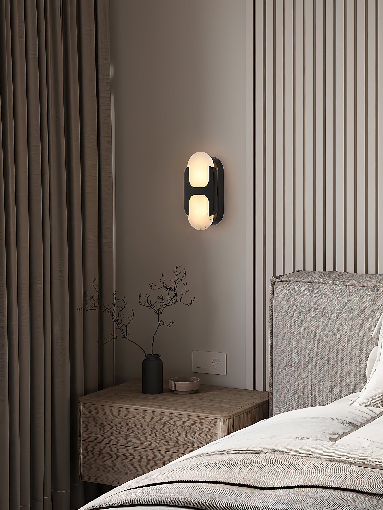 Freyza | Lylaearis Alabaster Wall Wall Light – Bedroom Hallway