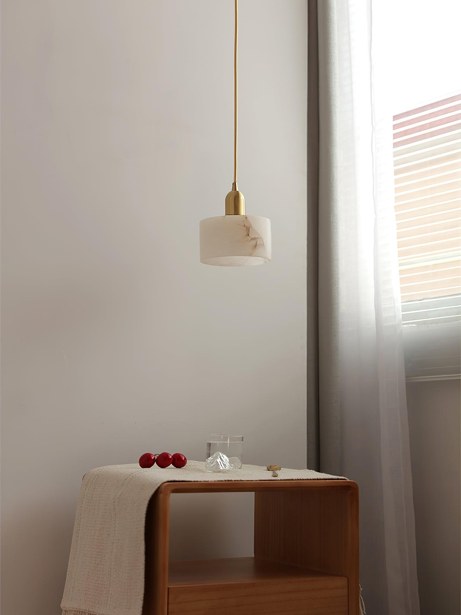 Suspension Freyza | Brio en albâtre – Luminaire pour cuisine et salle à manger