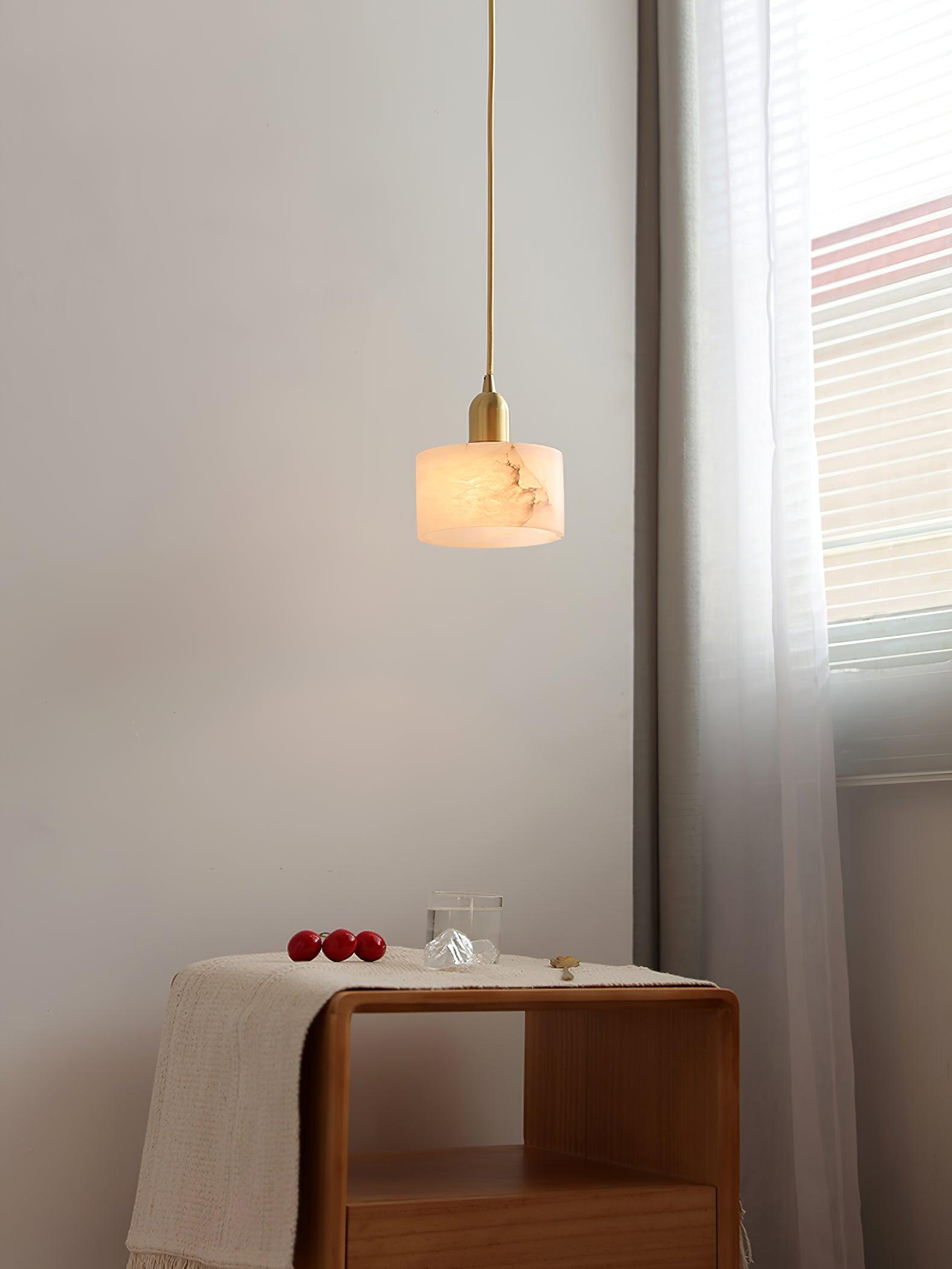 Suspension Freyza | Brio en albâtre – Luminaire pour cuisine et salle à manger